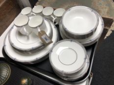 A forty-two piece Wedgwood Amhurst coffee and dinner service