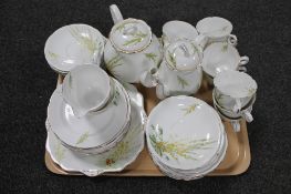 A Broom Royal Staffordshire tea set