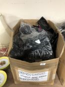 A box of Phaze clothes to include : goth bodices,