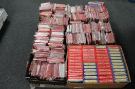 A pallet of nine boxes of Christmas greetings cards