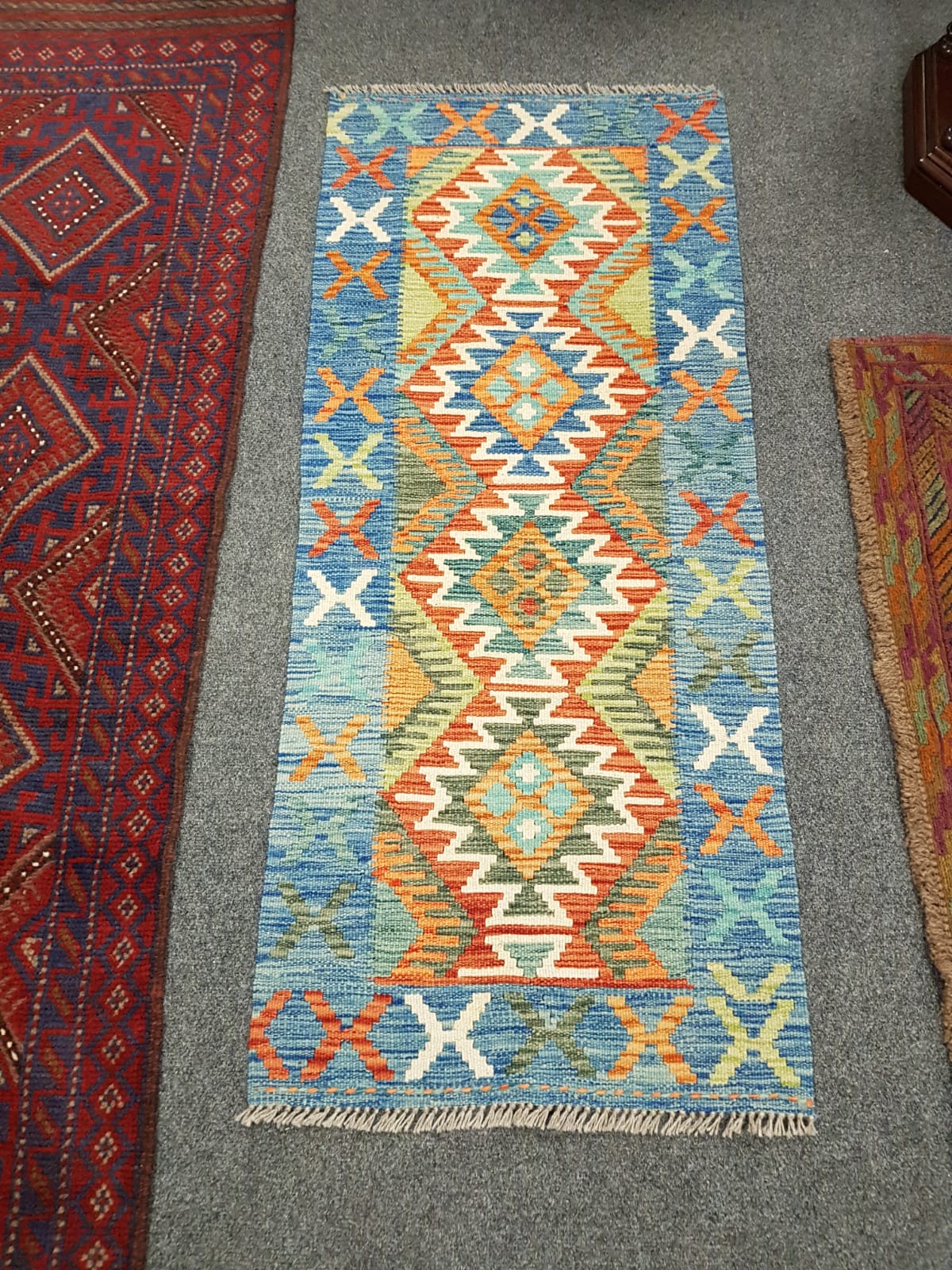 A Choli kilim runner,