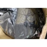 A box of phaze padded feather capes,