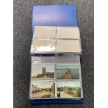 An album of antique and later postcards - tourist,