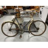 A vintage Triumph bicycle