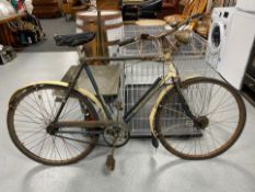 A vintage Triumph bicycle