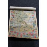 A roll of maps and roll of council plans