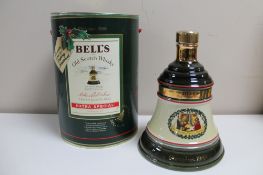 A Wade Bells Old Scotch Whisky Christmas 1988 decanter in presentation box