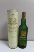 Wallace single malt whisky liqueur 70cl in presentation box