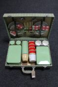 A cased mid 20th century Sirram picnic set