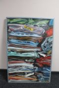 A Donald James White acrylic on board entitled "Stock Pile",