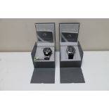 Two boxed Globenfeld wristwatches