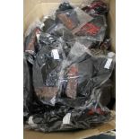 A box of phaze rose lace tie mini skirts,