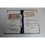 An album of foreign bank notes