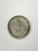 A Victorian Gothic florin 1858