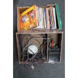A box of vinyl LP's - Bobby Thompson, easy listening,
