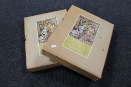 Two volumes - The paintings from collection of Dr Sukarno President of the Republic of Indonesia in