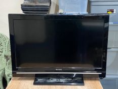 A Sharp 32 inch LCD TV