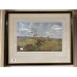 After Lionel Edwards : The Hunt, reproduction in colours, signed in the margin, framed.