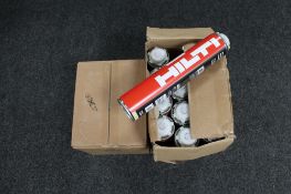 Two boxes of Hilti fire rated backing foam