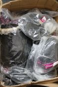 A box of phaze assorted petticoats etc