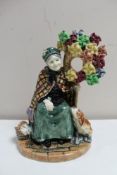 A Royal Doulton figure - The Windmill Lady HN1400 (a/f) CONDITION REPORT: A rare