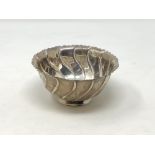 An antique silver bowl, London marks, height 6.5cm. CONDITION REPORT: 185g.
