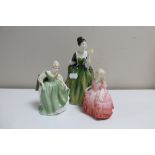 Three Royal Doulton figures - Fleur HN2369,