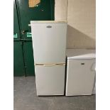 A Frigidaire upright fridge freezer