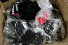 A box of Phaze underwear etc