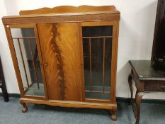 A mahogany early 20th century bookcase,