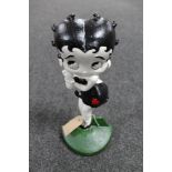 A cast iron door stop - Betty Boop