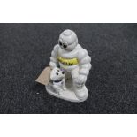 A cast iron figure - Michelin man