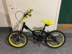 A child's Blade Bumper BMX bike