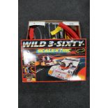 A boxed Scalextric Wild 3-Sixty race set CONDITION REPORT: This item looks in good