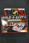 A boxed Scalextric Wild 3-Sixty race set CONDITION REPORT: This item looks in good