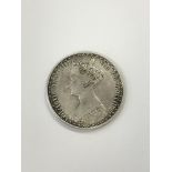 A Victorian Gothic florin 1858