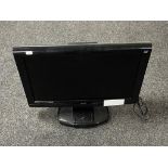 A Bush 22 inch HD LCD TV with built in DVD player