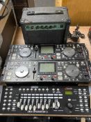 Two Denon DN-HD2500 professional media control units,