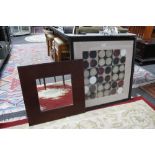 A contemporary framed print,