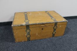 An early twentieth century camphor wood box