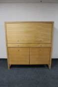 A Habitat sideboard CONDITION REPORT: Height 140 cm, width 130 cm. depth 54 cm.