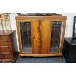 A mahogany early 20th century bookcase,