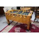 A Harvard table football with accessories