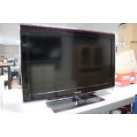 A Samsung 37" LCD TV (continental plug)