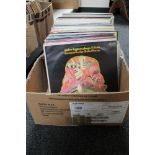 A box of vinyl records - classical