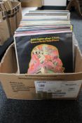 A box of vinyl records - classical