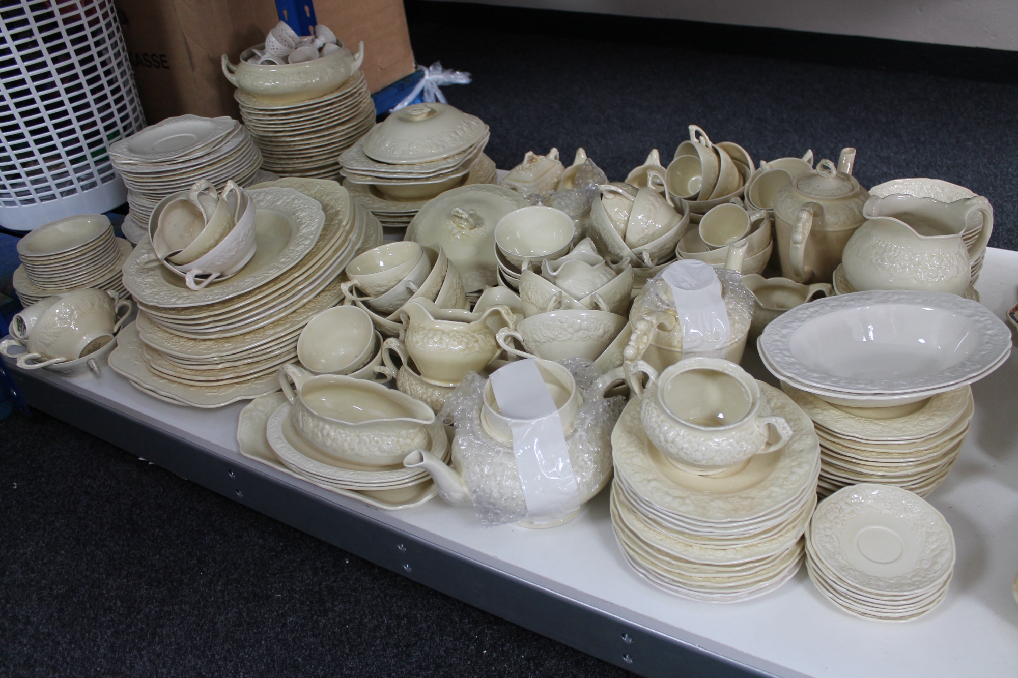 A large quantity of Crown Ducal Florentine and other dinner ware