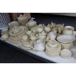 A large quantity of Crown Ducal Florentine and other dinner ware