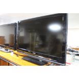 A Sony Bravia 37 inch lcd tv with continental plug