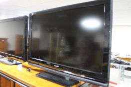 A Sony Bravia 37 inch lcd tv with continental plug